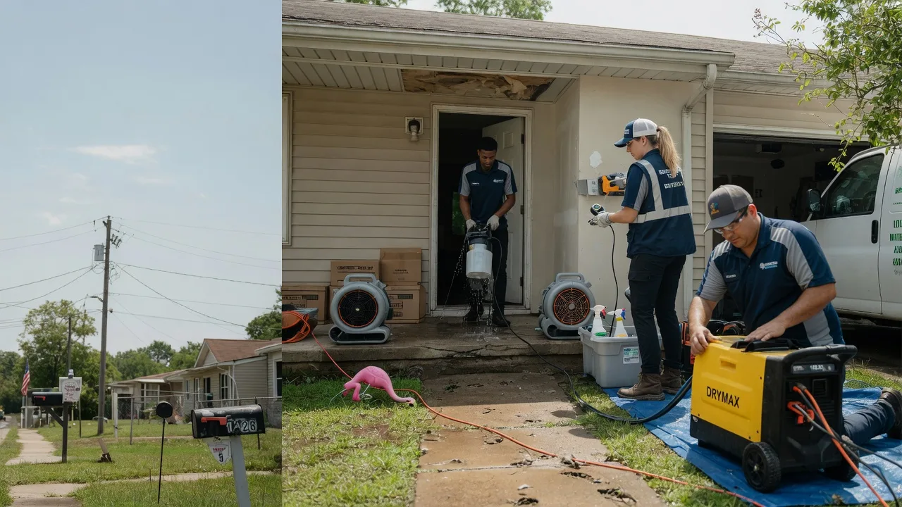 Storm Damage Water Removal in Hendrix, OK near me